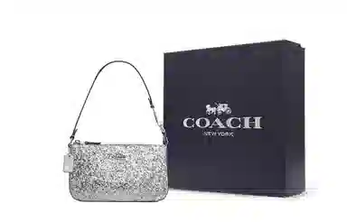 COACH Nolita 19 Silver