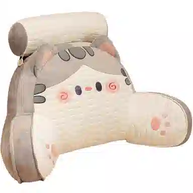 公主恋人 卡通抱抱猫乳胶腰靠 沙发靠枕 玩偶周边