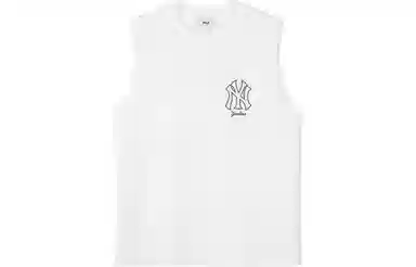 MLB Yankees Logo Tank Beige