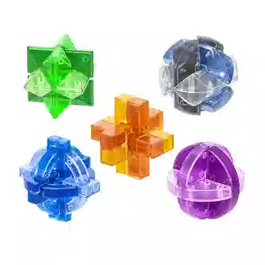 奇艺 鲁班锁 孔明锁 益智玩具