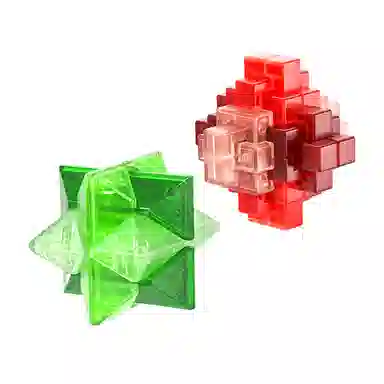 奇艺 鲁班锁 孔明锁 益智玩具