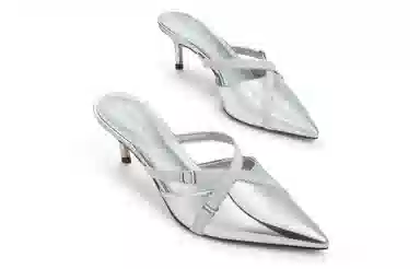 CHARLESKEITH ck 6.3cm SilverNudeBlack