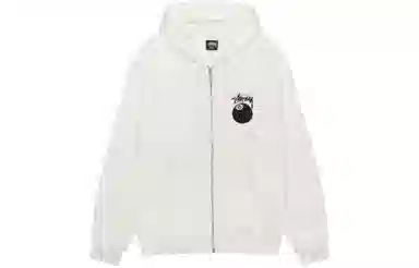 Stussy 8 Ball Pig Dyed Zip Hood