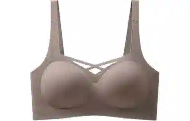 二三二三 纯色镂空舒适无痕收副乳防下垂防外扩无钢圈文胸 女款