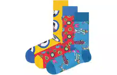 Happy socks x 3