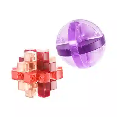 奇艺 鲁班锁 孔明锁 益智玩具