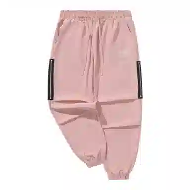 三体 文明系列 简约字母刺绣百搭基础宽松抽绳束脚美式复古高街潮牌时尚学生多巴胺无性别穿搭户外机能风工装休闲裤 男女同款