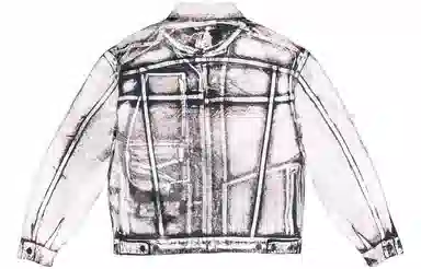 Supreme x Stone Island FW23 Denim Trucker Jacket