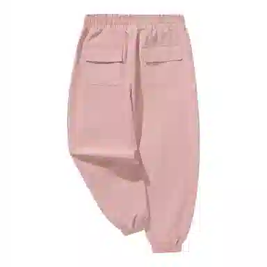 三体 文明系列 简约字母刺绣百搭基础宽松抽绳束脚美式复古高街潮牌时尚学生多巴胺无性别穿搭户外机能风工装休闲裤 男女同款