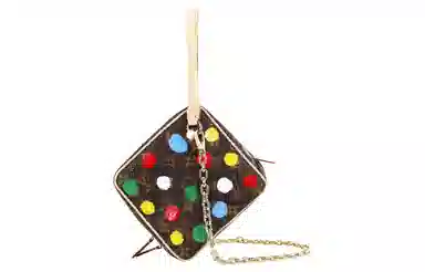 LOUIS VUITTON x Yayoi Kusama Square Polka Dot Bag