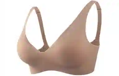 二三二三 纯色外扩胸型小胸聚拢显大无钢圈文胸 女款