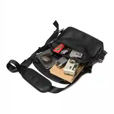 ROSEROOEN Small Messenger Bag Black