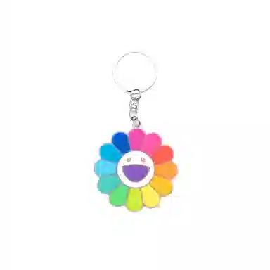 Takashi Murakami Kaikaikik FLOWER RUBBER KEYRING 5.5cm