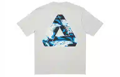 PALACE SS23 Junglre Camo Tri-Ferg T-Shirt Grer Marl LogoT