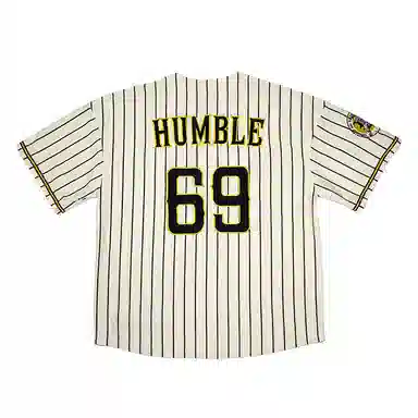 Holycrap Striped Crewneck Tee