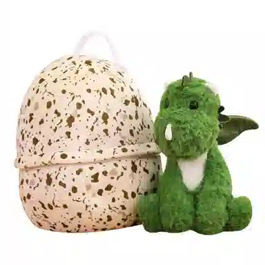 狐狸仙 恐龙蛋 玩偶 毛绒公仔