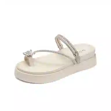 卓诗尼 百搭厚底 人字拖鞋 女款