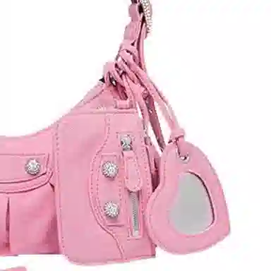 Balenciaga Le Cagole Denim Pink