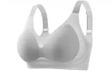 二三二三 纯色大胸显小胸聚拢薄款文胸 女款