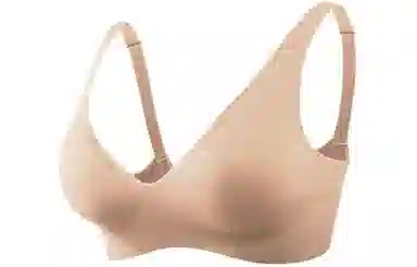 二三二三 纯色外扩胸型小胸聚拢显大无钢圈文胸 女款