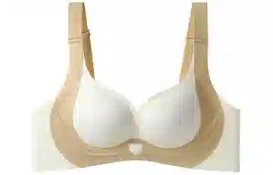 二三二三 撞色爱心防下垂收副乳软支撑文胸 女款