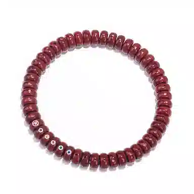 钰澜文玩 红银标古法朱砂供文玩佛珠盘玩小众叠戴 星月菩提 菩提类手串 男女同款情侣款