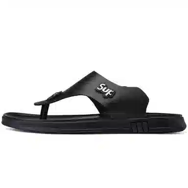 季公羊 透气简约时尚舒适百搭 人字拖鞋 男款