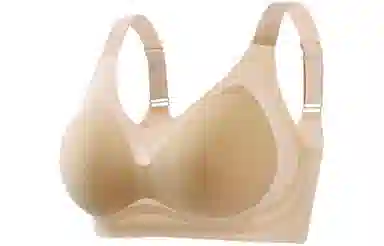 二三二三 纯色大胸显小胸聚拢薄款文胸 女款