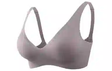 二三二三 纯色外扩胸型小胸聚拢显大无钢圈文胸 女款