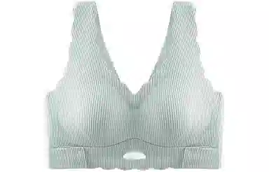 二三二三 爱心镂空交叉美背无痕无钢圈聚拢上托收副乳文胸 女款