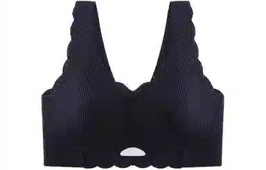 二三二三 爱心镂空交叉美背无痕无钢圈聚拢上托收副乳文胸 女款