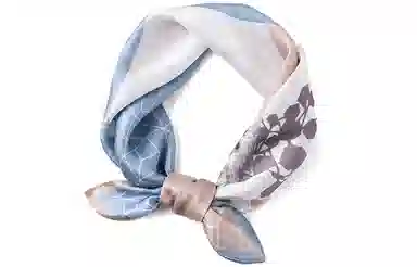 优幽兰 设计感小方巾搭配衬衫通勤高级感多功能气质穿搭四季通用 丝巾 女款