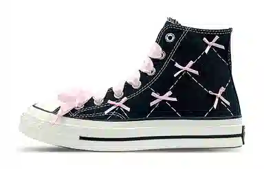 Converse 1970s High Top Black Pink
