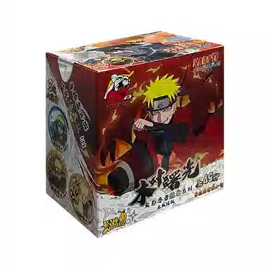 卡游 火影忍者角色 木叶曙光徽章系列 漩涡鸣人 周边吧唧胸章 徽章