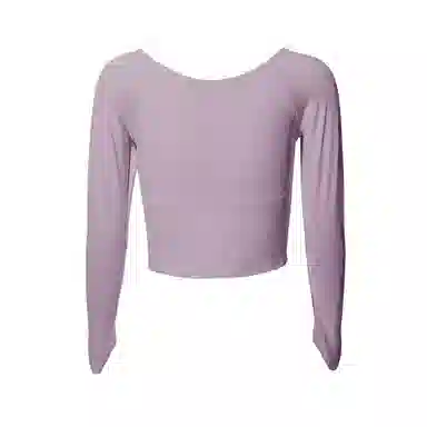 达兹 瑜伽带胸垫长袖运动训练服健身衣 女款