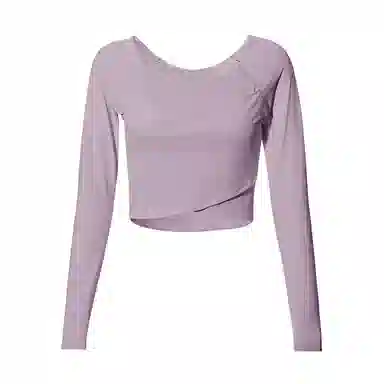 达兹 瑜伽带胸垫长袖运动训练服健身衣 女款