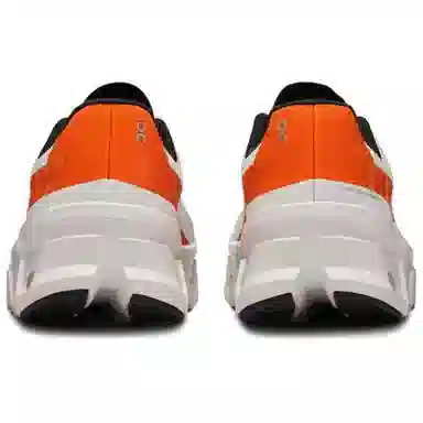 On Cloudmonster White Orange