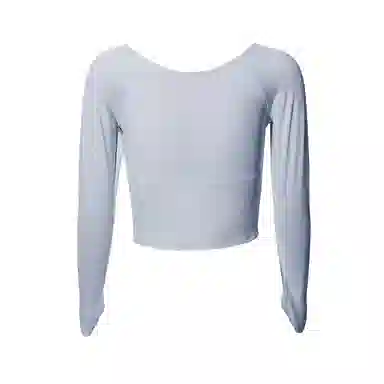 达兹 瑜伽带胸垫长袖运动训练服健身衣 女款