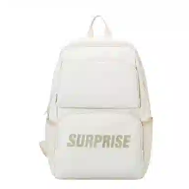 醇龙 简约时尚休闲大学生运动百搭 英文字母 双肩包 情侣 男女通用 尼龙 多色