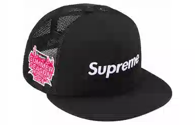 Supreme SS24 WEEK 8 BOX LOGO MESH BACK NEW ERA -