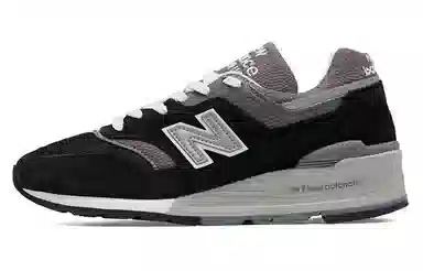 New Balance 997 Black Grey D Width