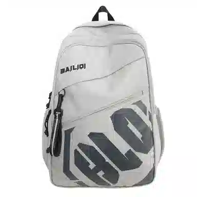 醇龙 潮流美式复古大学生休闲百搭大容量简约 尼龙 双肩包 常规 男女同款情侣款 多色