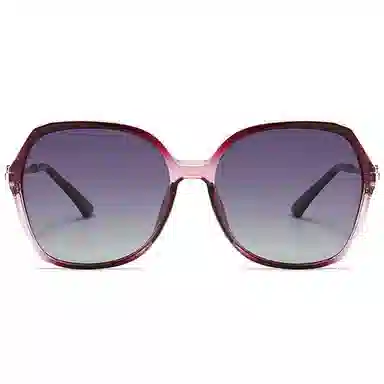 浪莎 时尚潮流百搭防紫外线 椭圆形 太阳镜墨镜 女款