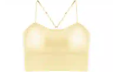 二三二三 纯色无钢圈聚拢简约舒适吊带 女款