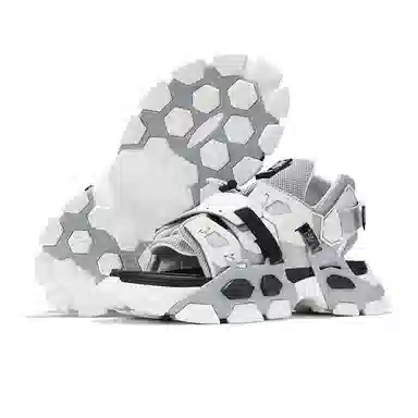 NORVINCY Black Samurai Sandals