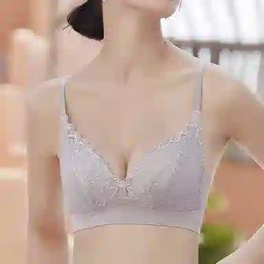 品彩 无钢圈聚拢轻薄透气文胸 女款