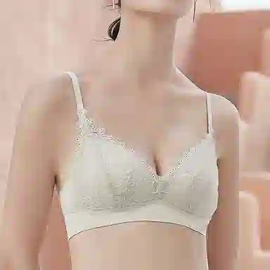 品彩 无钢圈聚拢轻薄透气文胸 女款