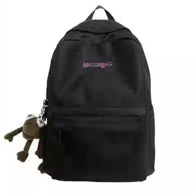 醇龙  男女通用多色尼龙书包学生简约百搭双肩包包潮学院风旅行背包