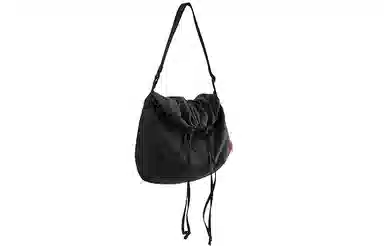 MYBRANDORIGINAL Nylon Crossbody Bag Black