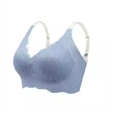 莫代尔 蕾丝夏季无痕调整型内衣女聚拢收副乳防下垂无钢圈运动美背文胸 女款